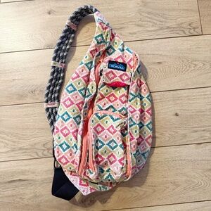 Kavu rope sling Aztec print backpack
